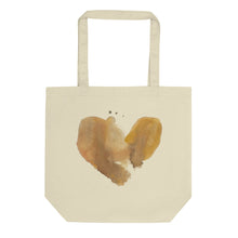 Load image into Gallery viewer, Coffee Stained Heart Tote
