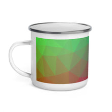 Load image into Gallery viewer, Colorful Geometric Enamel Mug
