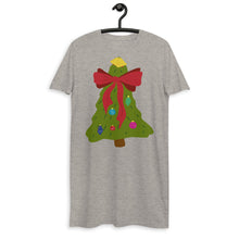 Load image into Gallery viewer, T-shirt Dress ~ Christmas Tree
