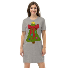 Load image into Gallery viewer, T-shirt Dress ~ Christmas Tree
