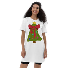 Load image into Gallery viewer, T-shirt Dress ~ Christmas Tree
