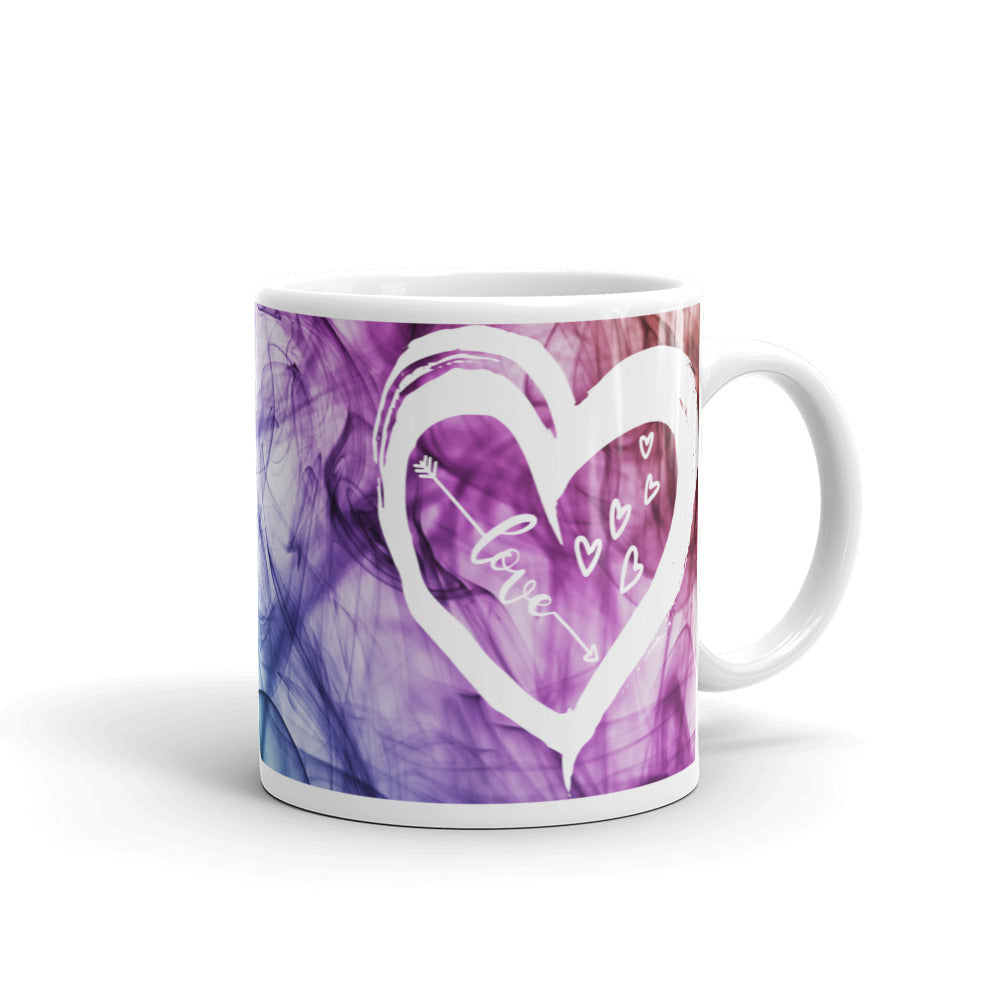 Tie Dye Love Mug